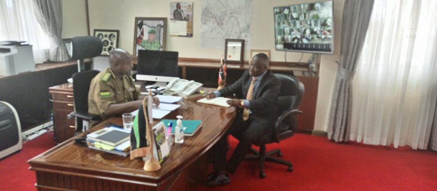 Working Towards Empowering Youth: Productive Meeting With Nys Acting Director General (31 May 2023, 09:00 Am)