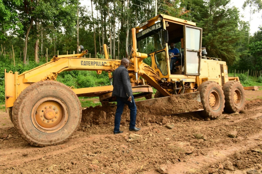 Inspecting Ongoing Road Construction In Lolduga-Keben-Mogobich-Koilot-Cheplelachbei (20 May 2023, 10:30 Am)