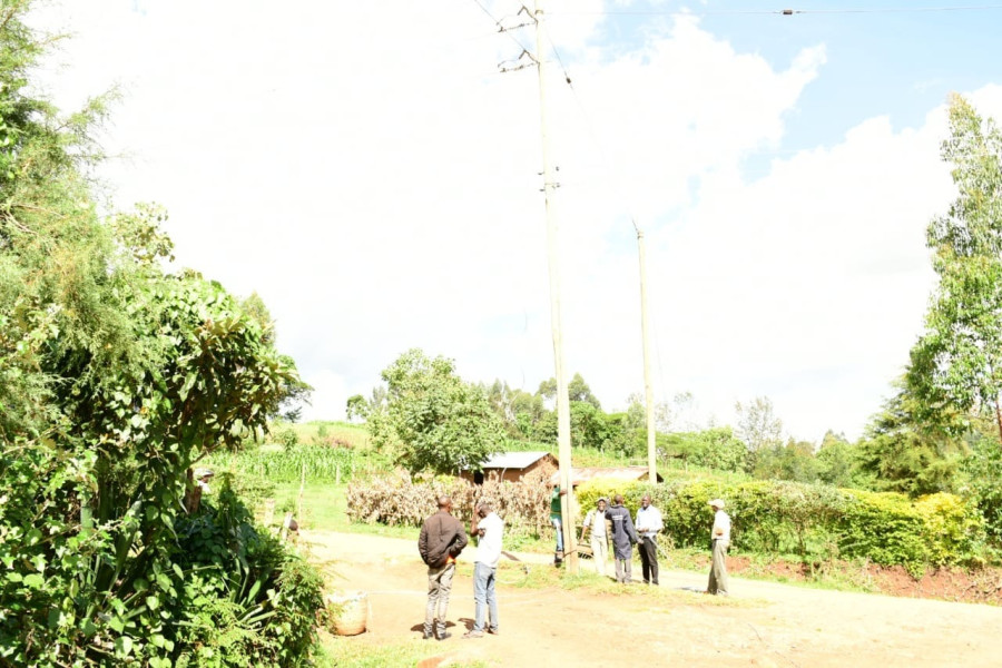 Electrification Of  Choimim, Chepkunyuk Ward (30 May 2023, 01:26 Pm)